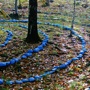 Stone spiral in Sacred Woods