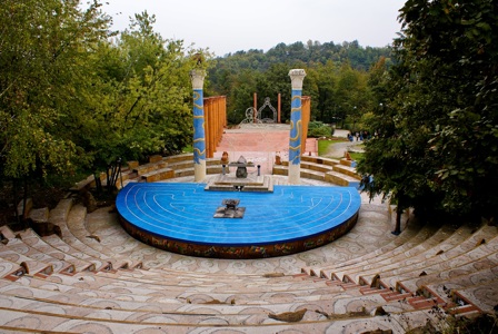 The Open Temple from above