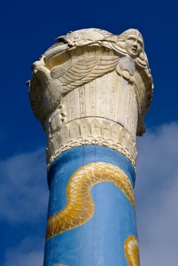 Open Temple column top